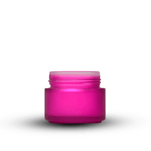 frosted-purple-glass-jar