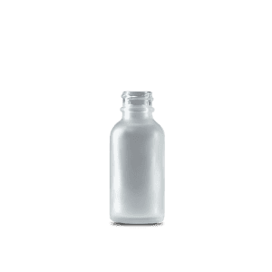 1-oz-clear-frosted-glass-boston-round-bottle-20-400-neck-finish