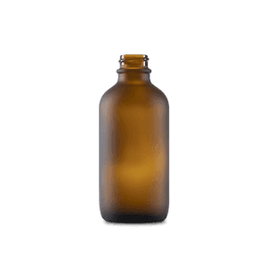4-oz-amber-frosted-glass-boston-round-bottle-22-400-neck-finish