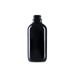 4-oz-black-uv-glass-boston-round-bottle-22-400-neck-finish