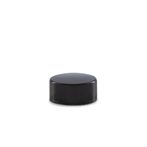 22-400-black-pp-cap-with-polycone-liner-fits-4-oz