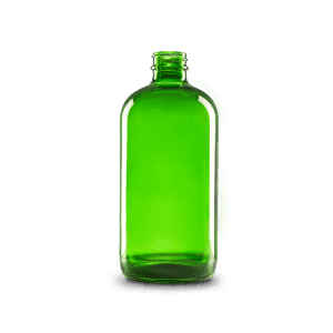 16-oz-green-glass-boston-round-bottle-28-400-neck-finish