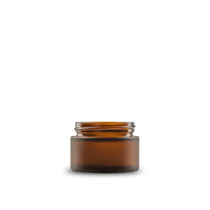 1-oz-amber-frosted-glass-cylinder-low-profile-jar-48-400-neck-finish
