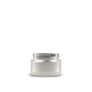 1-oz-clear-frosted-glass-cylinder-low-profile-jar-48-400-neck-finish