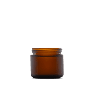 2-oz-amber-frosted-glass-straight-sided-round-jar-53-400-neck-finish