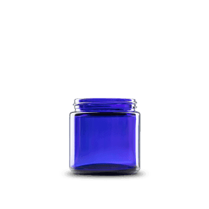 4-oz-blue-glass-straight-sided-round-jar-58-400-neck-finish