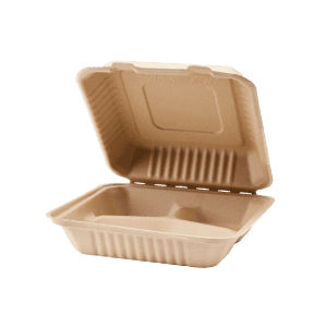 sugarcane-bagasse-clamshell-high-quality-light-brown-9x9x3containers-3comb