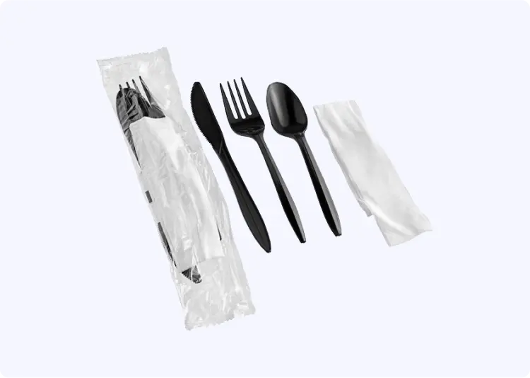 Elegant Dinnerware Heavyweight Cutlery Assortment, Individually Wrapped, 120 Forks/80 Spoons/40